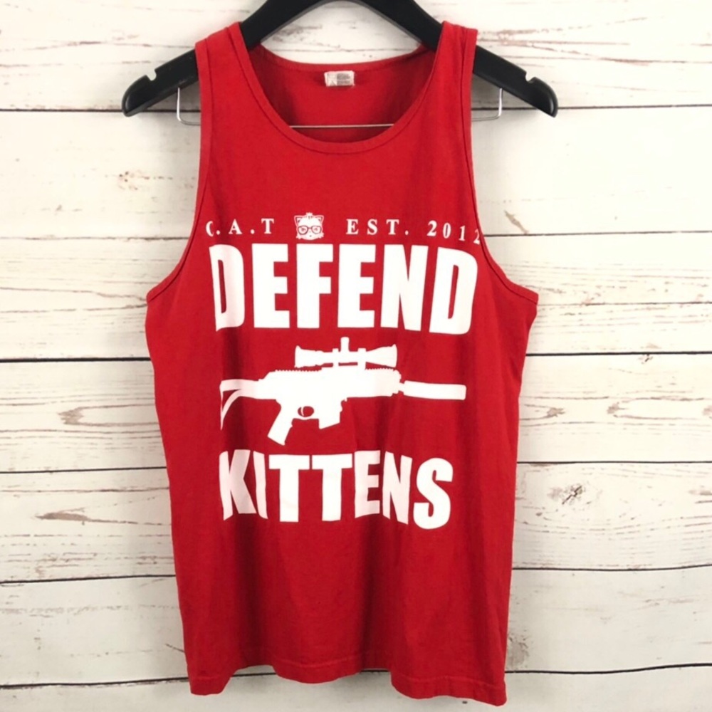 Rare Cat Crew “Defend Kittens” tank